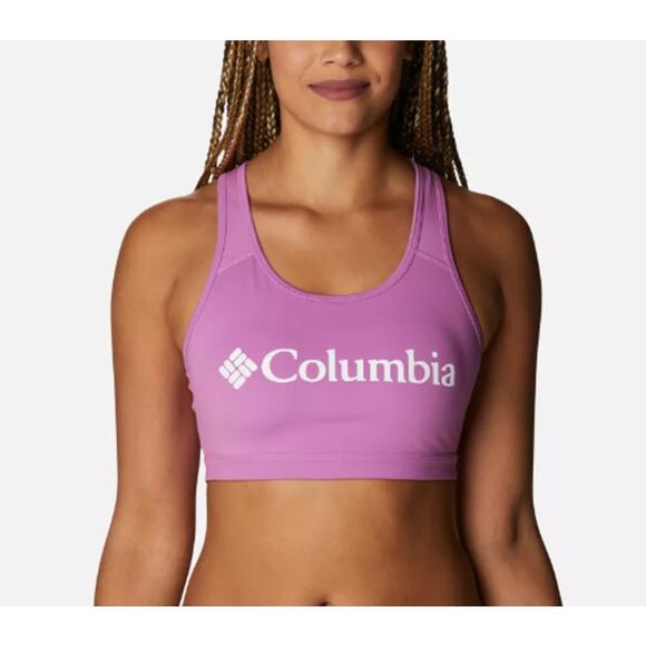 Columbia Other - Columbia Logo Women's Racerback Sports Bra Lilac